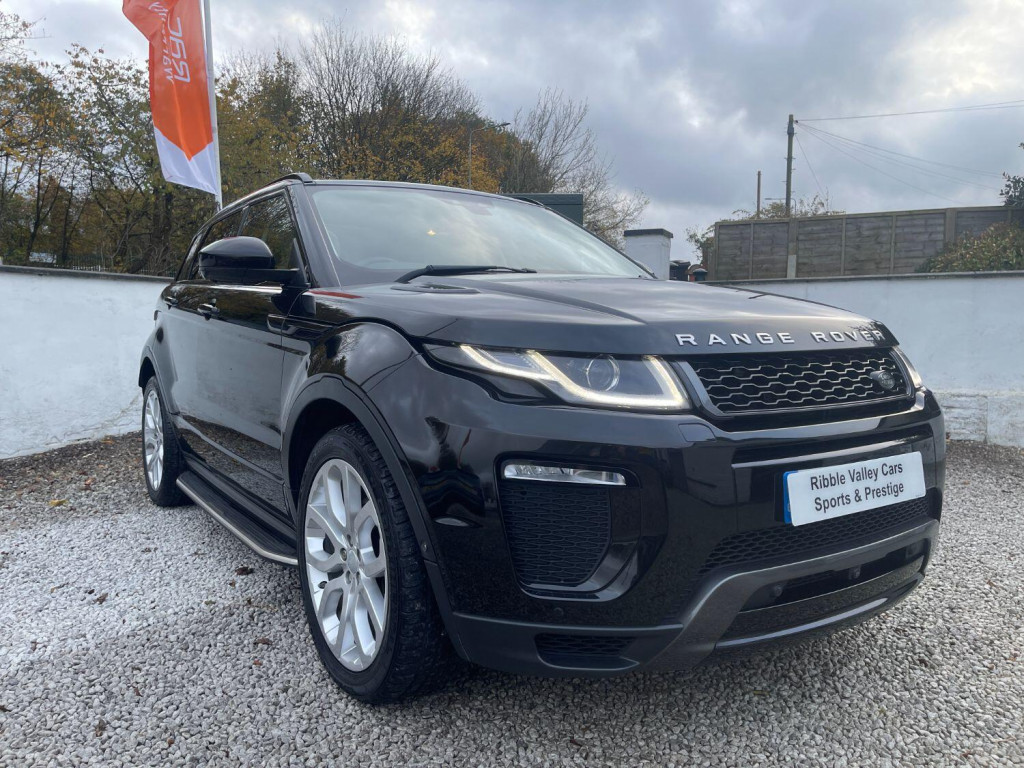 SOLD - Used LAND ROVER RANGE ROVER EVOQUE 2016 Black in Accrington ...
